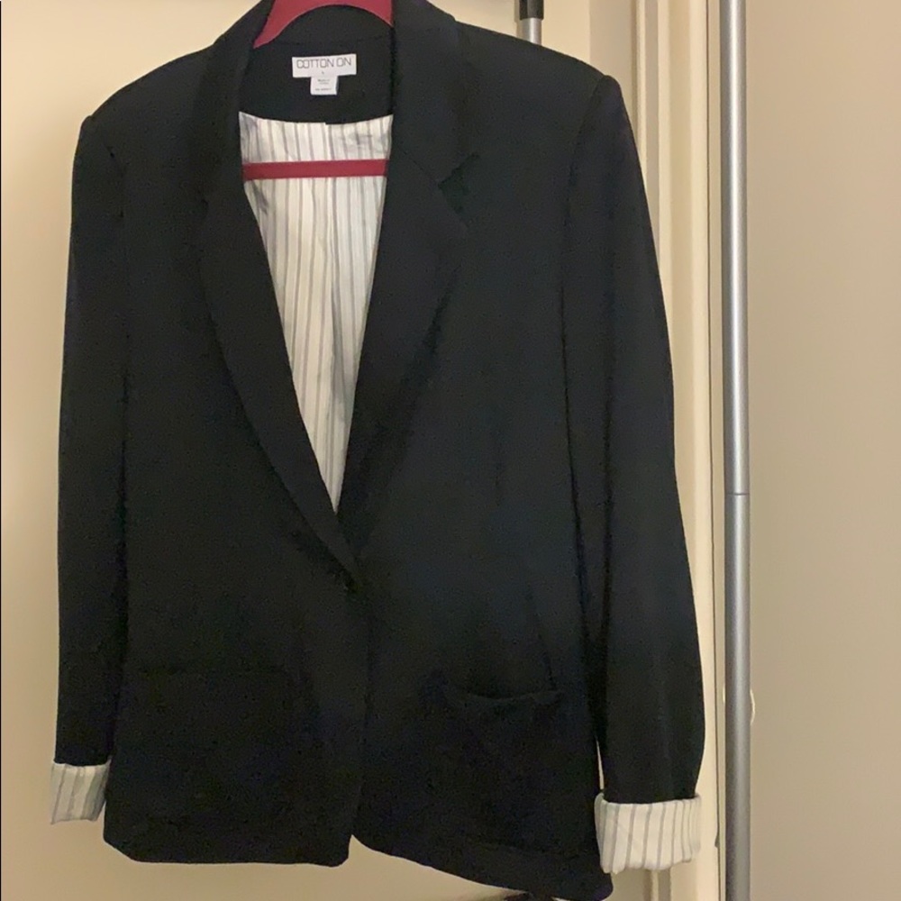 Cotton On Navy Blue Blazer